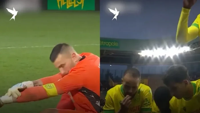 Viral di medsos kiper FC Nantes Anthony Lopes pura-pura cedera agar teman-teman muslimnya bisa berbuka puasa di tengah permainan.
