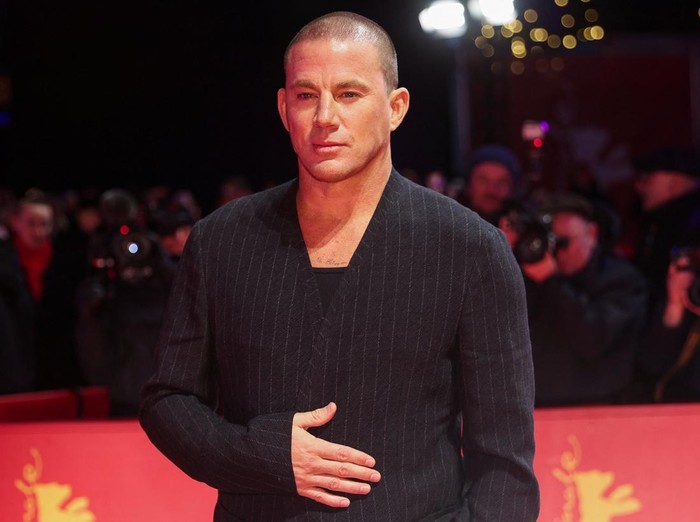 Channing Tatum tiba di karpet merah untuk menghadiri pemutaran perdana Josephine di Festival Film Internasional Berlinale ke-76 di Berlin, Jerman, 20 Februari 2026.