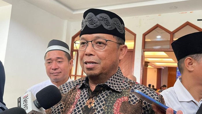 Sekjen Partai Demokrat sekaligus anggota Komisi VI DPR Herman Khaeron di kompleks parlemen, Senayan, Jakarta.