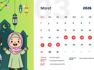 Jadwal Libur Sekolah Lebaran 2026 Lengkap Cuti Bersama ASN dan Swasta