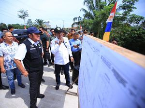 Percepat Pembangunan di OKU, Jembatan Air Serami Diresmikan Herman Deru