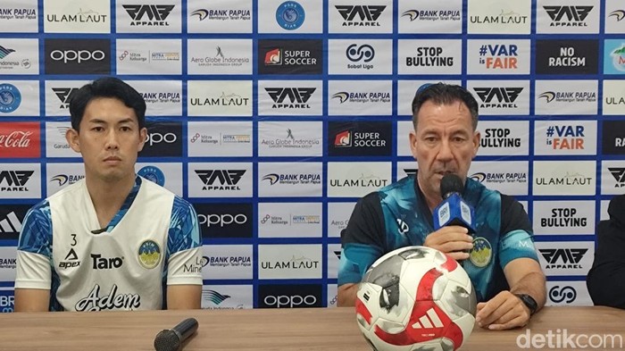 Jumpa pers PSIM Jogja di Stadion Maguwoharjo, Sleman, Kamis (26/2/2026).