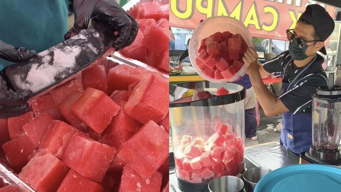 Jus Semangka 100% Murni Tanpa Campuran Air dan Es