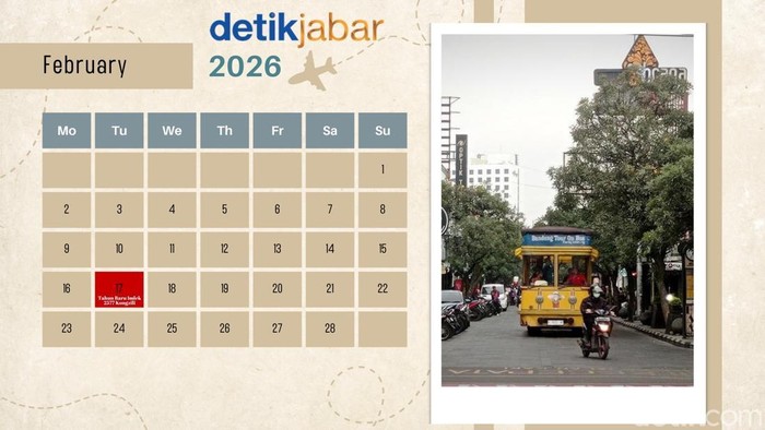 Kalender Februari 2026