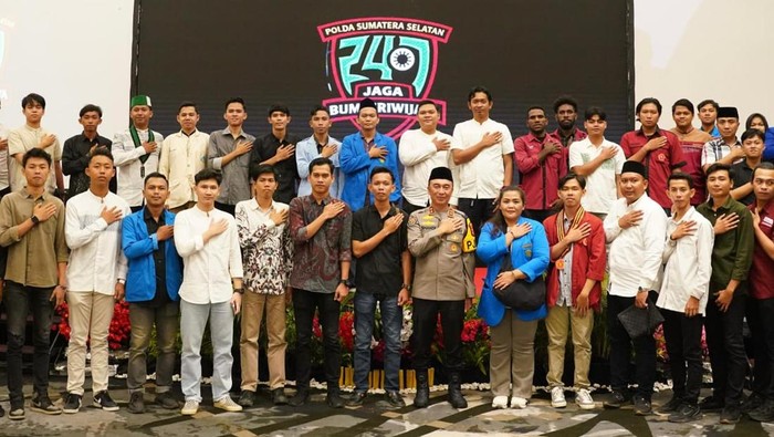 Kapolda Sumsel buka puasa bareng OKP (dok istimewa)