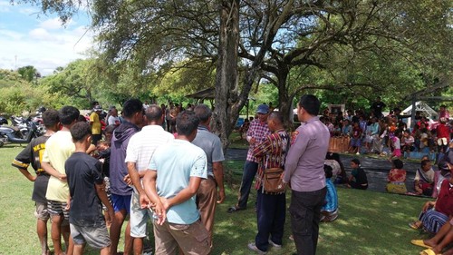 Lansia bernama Simon Yosep Seran (70), ditemukan tewas mengenaskan di Muara Dusun Rainain A, Desa Kletek, Kecamatan Malaka Tengah, Kabupaten Malaka, NTT,  Kamis (26/2/2026). (Dok. Polres Malaka).