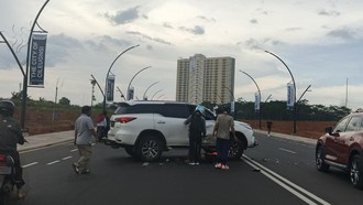 Cerita Sopir Ambulans Kejar Fortuner Kabur Usai Terlibat Kecelakaan di Bogor