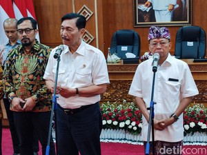Luhut Sebut Program Sampah Jadi Listrik di Bali Diumumkan Pekan Depan