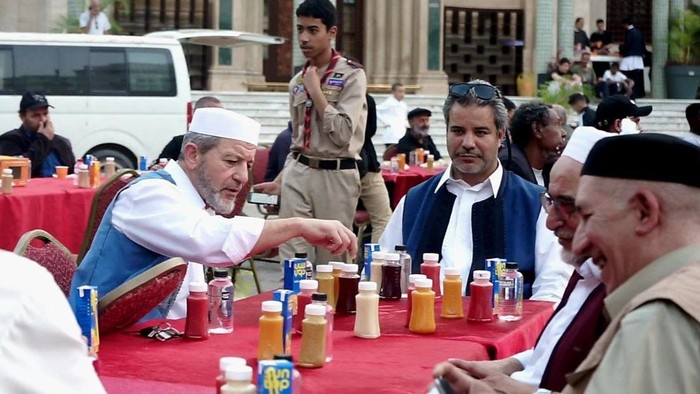Suasana Maidatur Rahman, tradisi buka bersama di masjid-masjid Libya, Ramadan 2026.