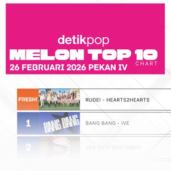 RUDE! Hearts2Hearts Geser Golden di Melon Top 100