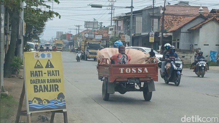 Jalur mudik di Brebes, Kamis (26/2/2026).