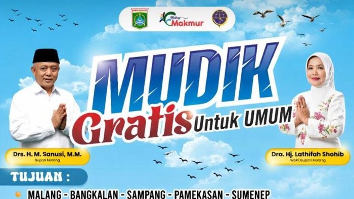 Mudik gratis Pemkab Malang