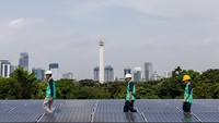 Sebelumnya, Paman Sam juga sudah mengenakan tarif tinggi untuk produk sel dan panel surya impor dari Malaysia, Vietnam, Thailand dan Kamboja. Membuat impor keempat negara tetangga Indonesia itu merosot tajam. Foto: Anadolu via Getty Images/Anadolu