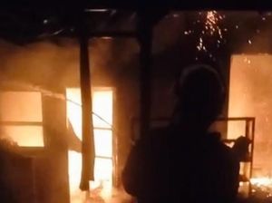 Rumah PNS di Klungkung Terbakar Diduga gegara Abu Puntung Rokok
