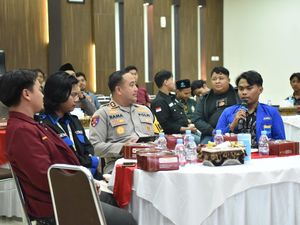 Polisi Duduk Bareng Ormek dan BEM Wujudkan Jogo Gresik Selama Ramadan