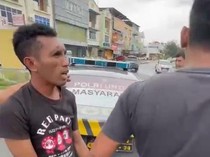 Pria Bawa Celurit Palak Karyawan Martabak di Batam, Ditangkap Polisi