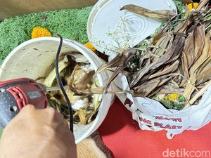 Upacara HUT Kota Denpasar, Koster Titip Pesan Penanganan Sampah
