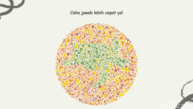 Bisa Temukan 4 Gambar Hewan Air? Harusnya Mudah Kalau Lolos Tes Buta Warna