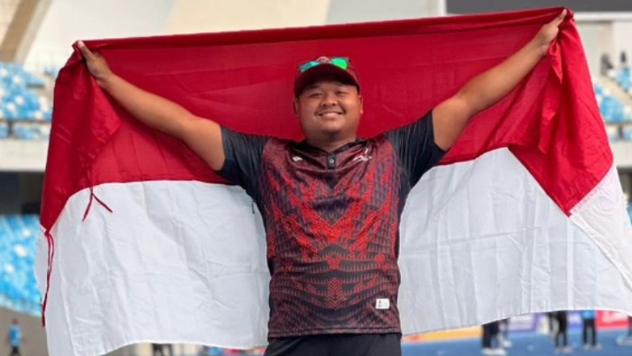 Atlet NPC Sumut cabor lempar lembing, Reza Perangin-angin (Dok Instagram @reza_nangin)
