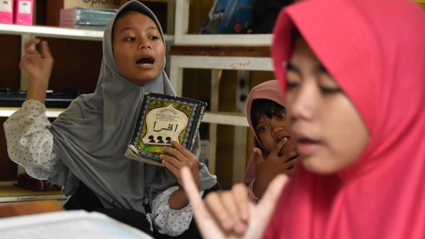 Santri Difabel Tekuni Al-Quran di Ramadan 1447 H
