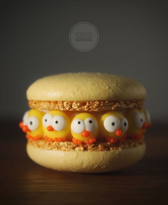 Begini Nih Jadinya Kalau Macaron 'Disulap' dengan Desain Kreatif
