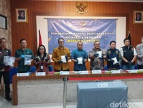 BNNP Kepri Musnahkan 5,6 Kg Sabu-106 Ekstasi Tangkapan di Bandara/Pelabuhan