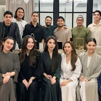 Potret Aaliyah Massaid, Alyssa Daguise-Mahalini Bukber, Kompak Tampil Santun