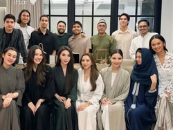 Potret Aaliyah Massaid, Alyssa Daguise-Mahalini Bukber, Kompak Tampil Santun