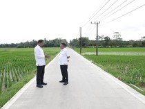Jalan Sukadame-Kubangkondang Rampung, Warga Diajak Jaga Infrastruktur Desa