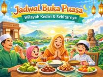 Jadwal Buka Puasa Kediri dan Sekitarnya Hari Ini 5 Maret 2026