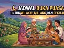 Jadwal Buka Puasa Malang Raya dan Sekitarnya Hari Ini 5 Maret 2026