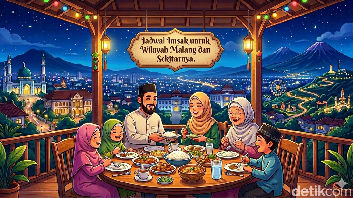 Jadwal imsak untuk wilayah Malang dan sekitarnya.