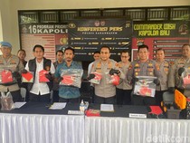 Jambret Lansia hingga Curanmor, 16 Penjahat Ditangkap di Karangasem