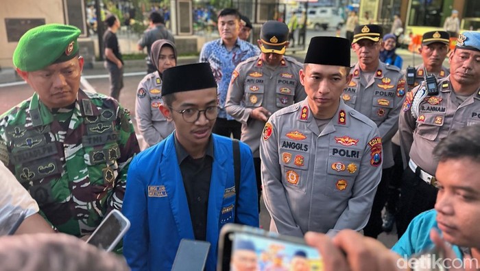 Kapolres Kediri Kota Buka Ruang Audiensi dan Dialog Bareng PMII