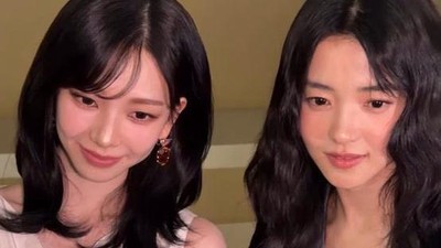Adu Gaya Kim Tae Ri Pakai Bra di Show Prada, Karina Tampil Bergaun Putih