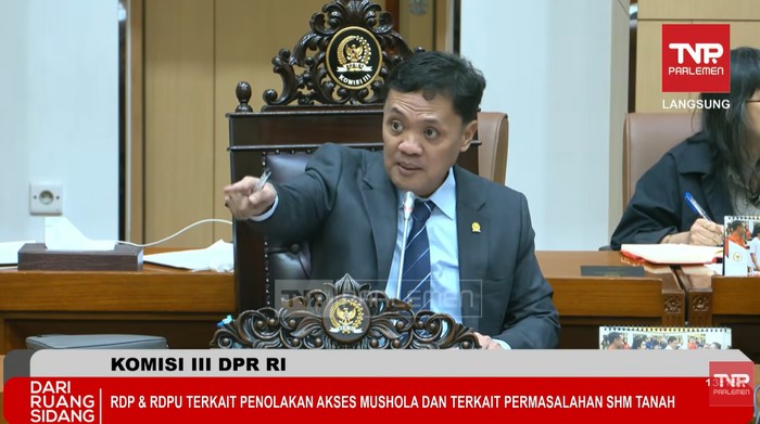 Ketua Komisi III DPR Habiburokhman