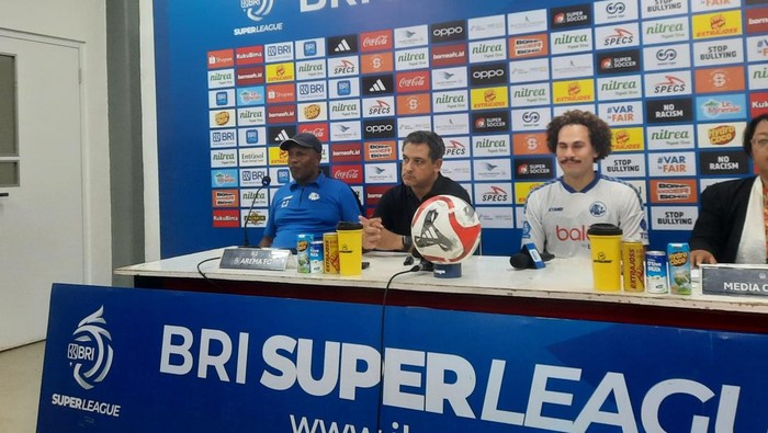Konferensi pers usai pertandingan, Kamis (26/2/2026).