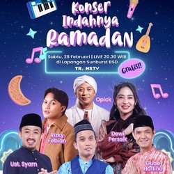 Salawat Bareng Opick Yuk di Konser Indahnya Ramadan