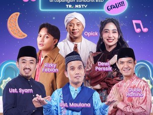 Nonton Rizky Febian Gratis Cuma di Konser Indahnya Ramadan