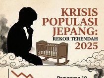 Jepang Makin Sepi! Angka Kematian Lebih Banyak dari Bayi Lahir