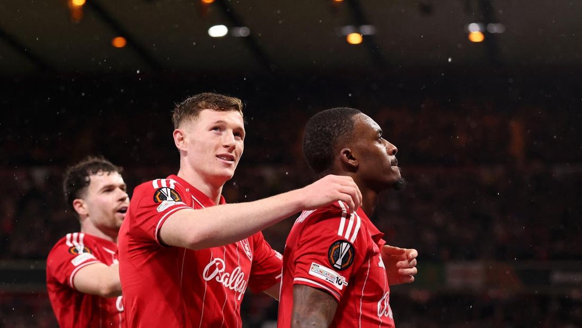 Nottingham Forest melaju ke Babak 16 Besar Liga Europa 2025/2026. (REUTERS/Chris Radburn)