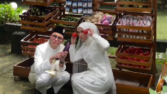 Viral Souvenir Pernikahan 'Kalcer' Pakai Sayur Hidroponik Tanam Sendiri