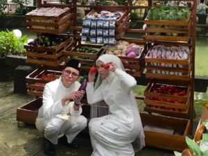 Viral Souvenir Pernikahan Kalcer Pakai Sayur Hidroponik Tanam Sendiri