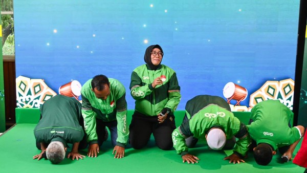 Pengemudi Ojol Dipastikan Terima Bonus Hari Raya