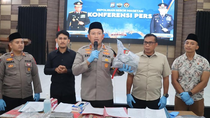 Kapolres Magetan AKBP Raden Erik Bangun Prakasa