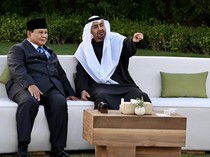 Prabowo Bertemu Empat Mata MBZ, Bahas Hal Ini