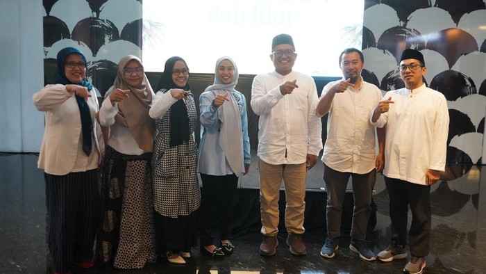 Program Manager LAZ Hadji Kalla memaparkan programnya di bidang masing-masing di Wisma Kalla, Kamis (26/2/2026).