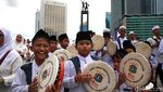 Rebana Kolosal Ramaikan Pembukaan Jakarta Ramadan Festival