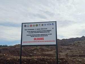Satgas PKH Hitung Denda Pelanggaran Perusahan Tambang Ilegal di Malut