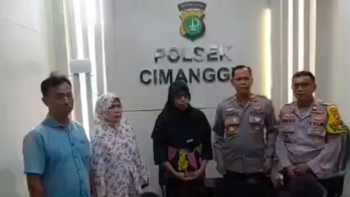 Sebuah video memperlihatkan aksi cekcok orang tua di Cimanggis, Depok, viral di medsos. Keributan itu disebut bermula dari lomba lari para remaja. (dok Istimewa)